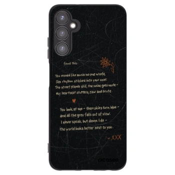 Picasee husă neagră din silicon pentru Samsung Galaxy A05s A057G - POET