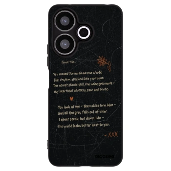Picasee husă neagră din silicon pentru Xiaomi Redmi 13 4G - POET