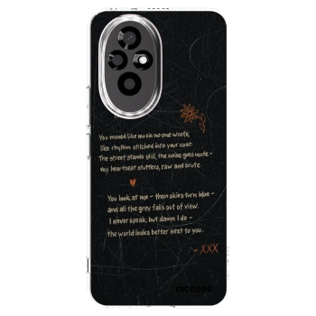 Picasee husă transparentă din silicon pentru Honor 200 5G - POET