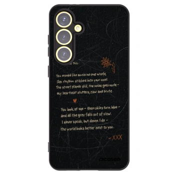 Picasee husă neagră din silicon pentru Samsung Galaxy S24 FE S721B - POET