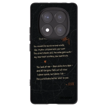 Picasee husă neagră din silicon pentru Xiaomi Redmi Note 14 Pro 5G - POET