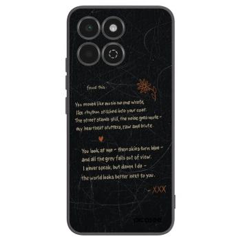 Picasee husă neagră din silicon pentru Honor 200 Smart 5G - POET