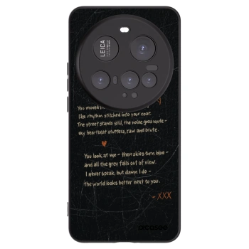 Picasee husă neagră din silicon pentru Xiaomi 15 Ultra - POET