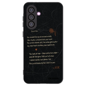 Picasee husă neagră din silicon pentru Samsung Galaxy A56 5G A566B - POET