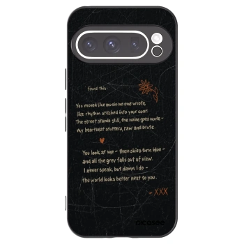 Picasee husă neagră din silicon pentru Google Pixel 9 Pro - POET