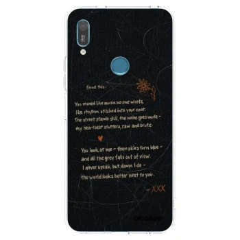 Picasee husă transparentă din silicon pentru Huawei Y6 2019 - POET