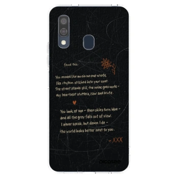 Picasee husă transparentă din silicon pentru Samsung Galaxy A40 A405F - POET