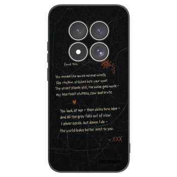 Picasee husă neagră din silicon pentru Xiaomi Redmi Note 15 Pro 4G - POET