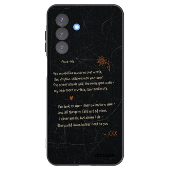 Picasee husă neagră din silicon pentru Samsung Galaxy A17 5G - POET
