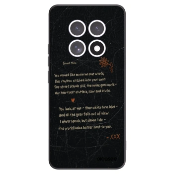 Picasee husă neagră din silicon pentru Xiaomi Redmi Note 15 - POET