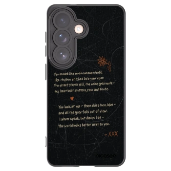 Picasee husă neagră din silicon pentru Samsung Galaxy S26 - POET