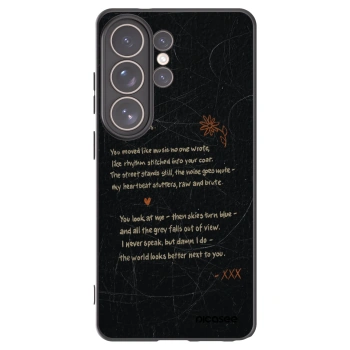 Picasee husă neagră din silicon pentru Samsung Galaxy S26 Ultra - POET