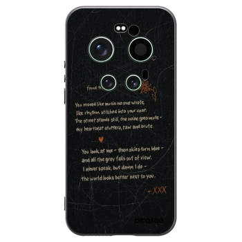 Picasee husă neagră din silicon pentru Xiaomi 17 Ultra - POET