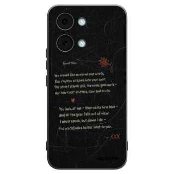 Picasee husă neagră din silicon pentru Xiaomi Poco X8 Pro Max - POET