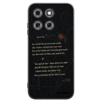 Picasee husă neagră din silicon pentru Motorola Moto G77 - POET