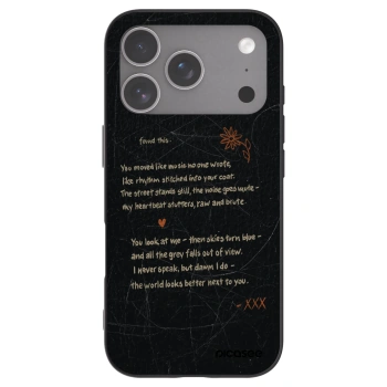Picasee husă neagră din silicon pentru Apple iPhone 18 Pro - POET