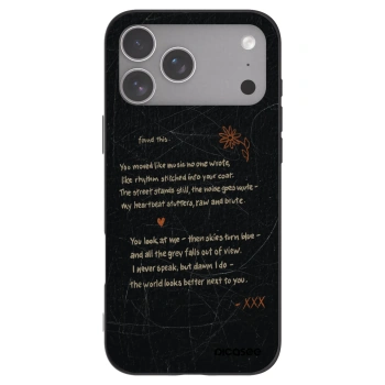 Picasee husă neagră din silicon pentru Apple iPhone 18 Pro Max - POET