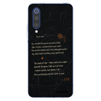 Picasee husă transparentă din silicon pentru Xiaomi Mi 9 SE - POET