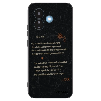 Picasee husă neagră din silicon pentru Xiaomi Redmi Note 17 Pro 5G - POET