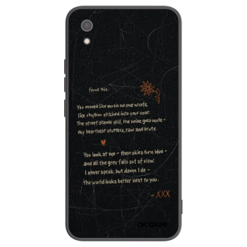 Picasee husă neagră din silicon pentru Xiaomi Redmi 7A - POET