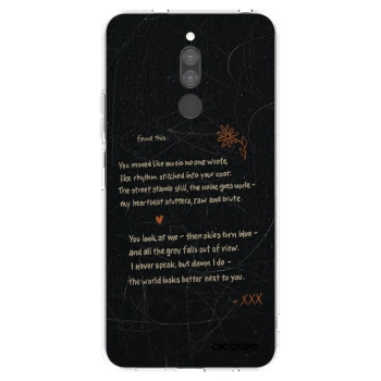 Picasee husă transparentă din silicon pentru Xiaomi Redmi 8 - POET