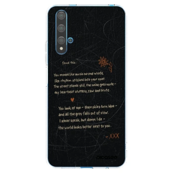 Picasee husă transparentă din silicon pentru Huawei Nova 5T - POET