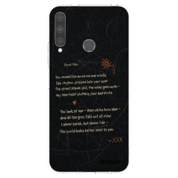 Picasee husă transparentă din silicon pentru Huawei P40 Lite E - POET