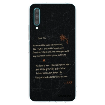 Picasee husă transparentă din silicon pentru Samsung Galaxy A30s A307F - POET