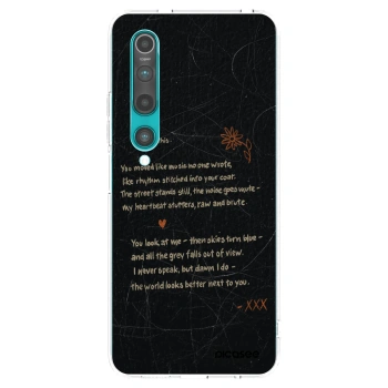 Picasee husă transparentă din silicon pentru Xiaomi Mi 10 - POET