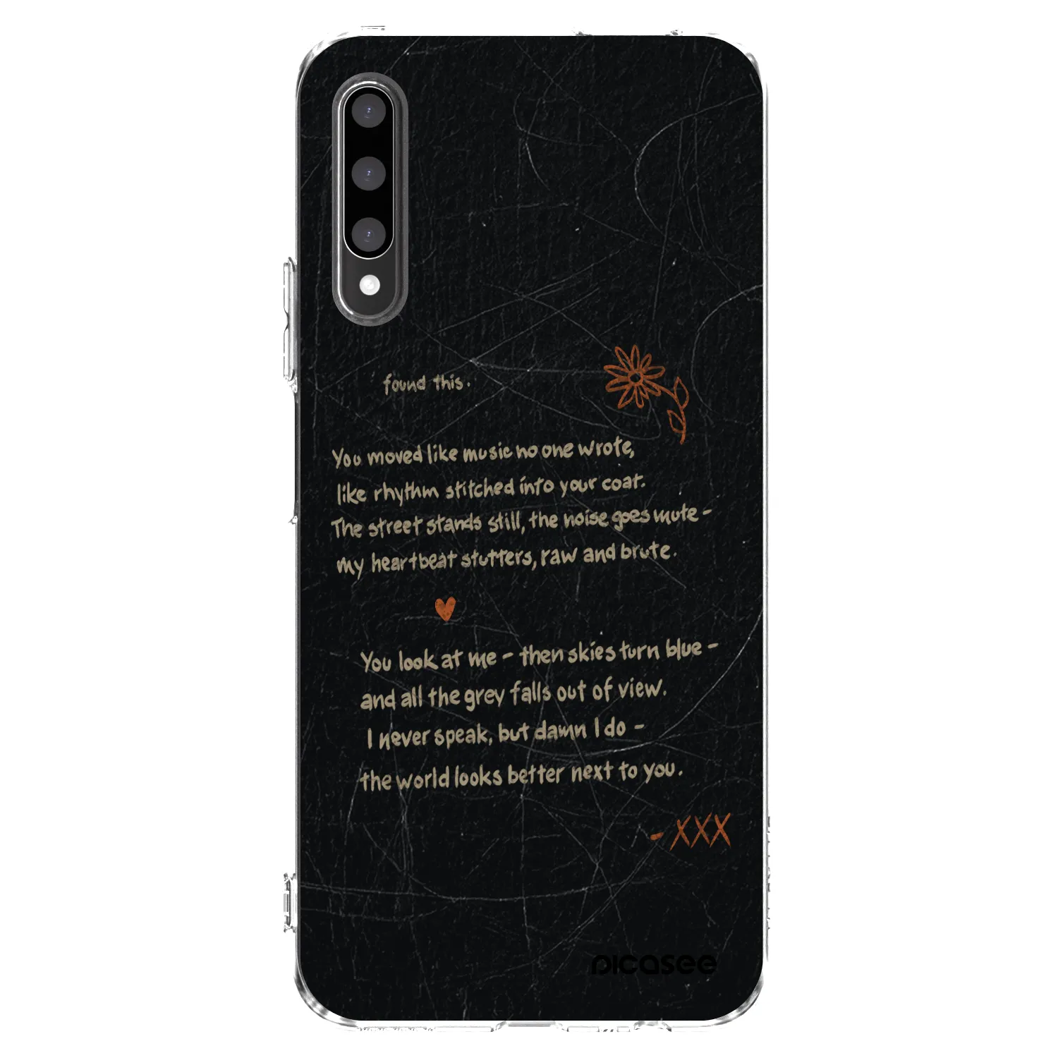 Picasee husă transparentă din silicon pentru Honor 9X Pro - POET