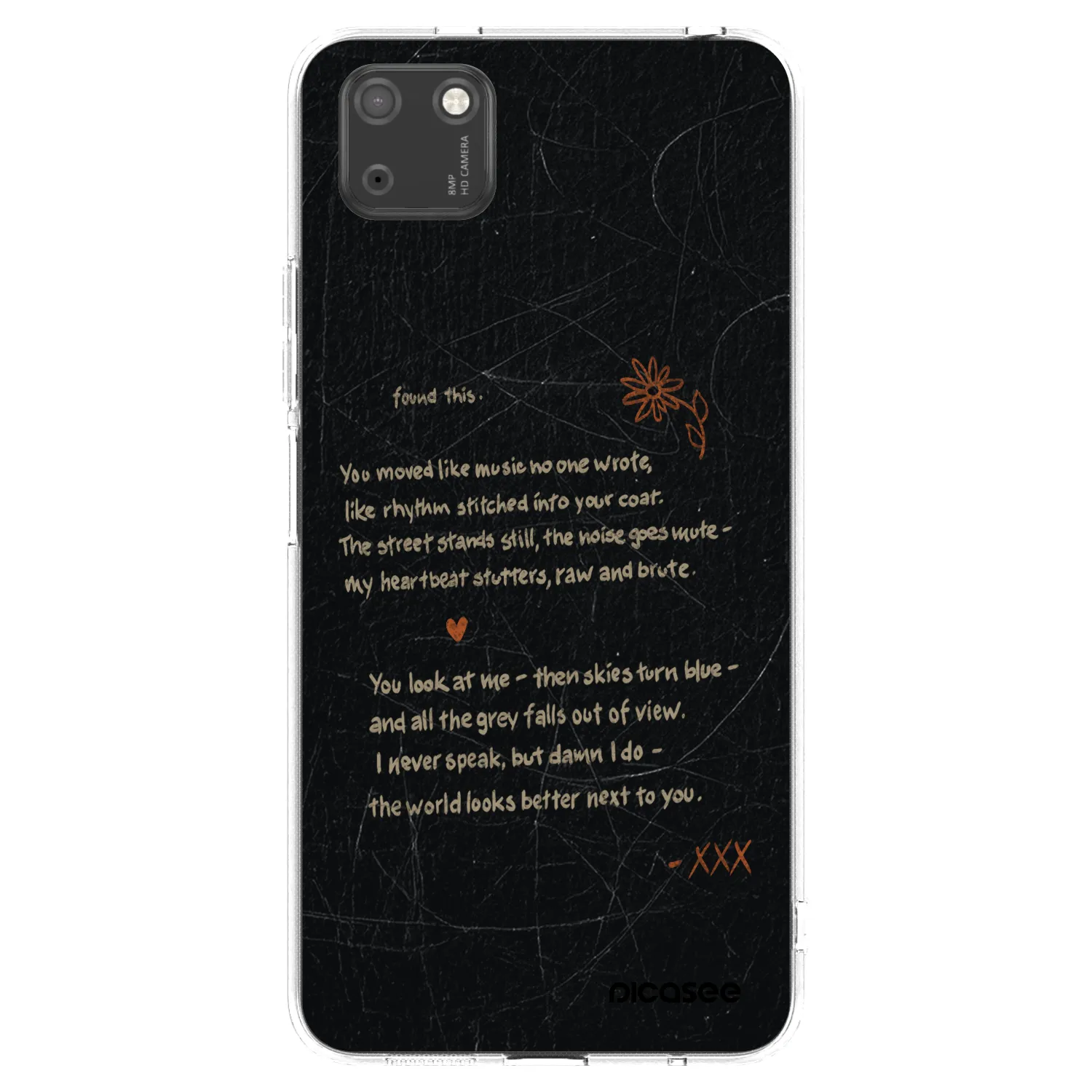 Picasee husă transparentă din silicon pentru Huawei Y5P - POET
