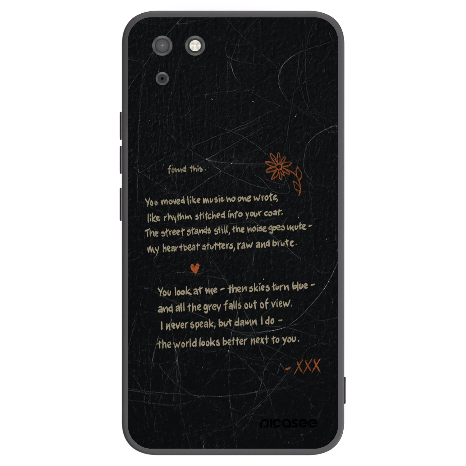 Picasee husă neagră din silicon pentru Huawei Y5P - POET
