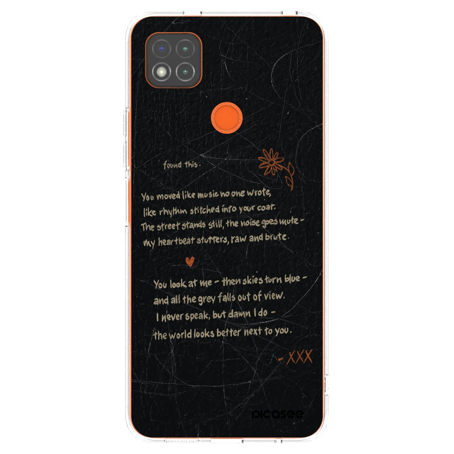 Picasee husă transparentă din silicon pentru Xiaomi Redmi 9C - POET