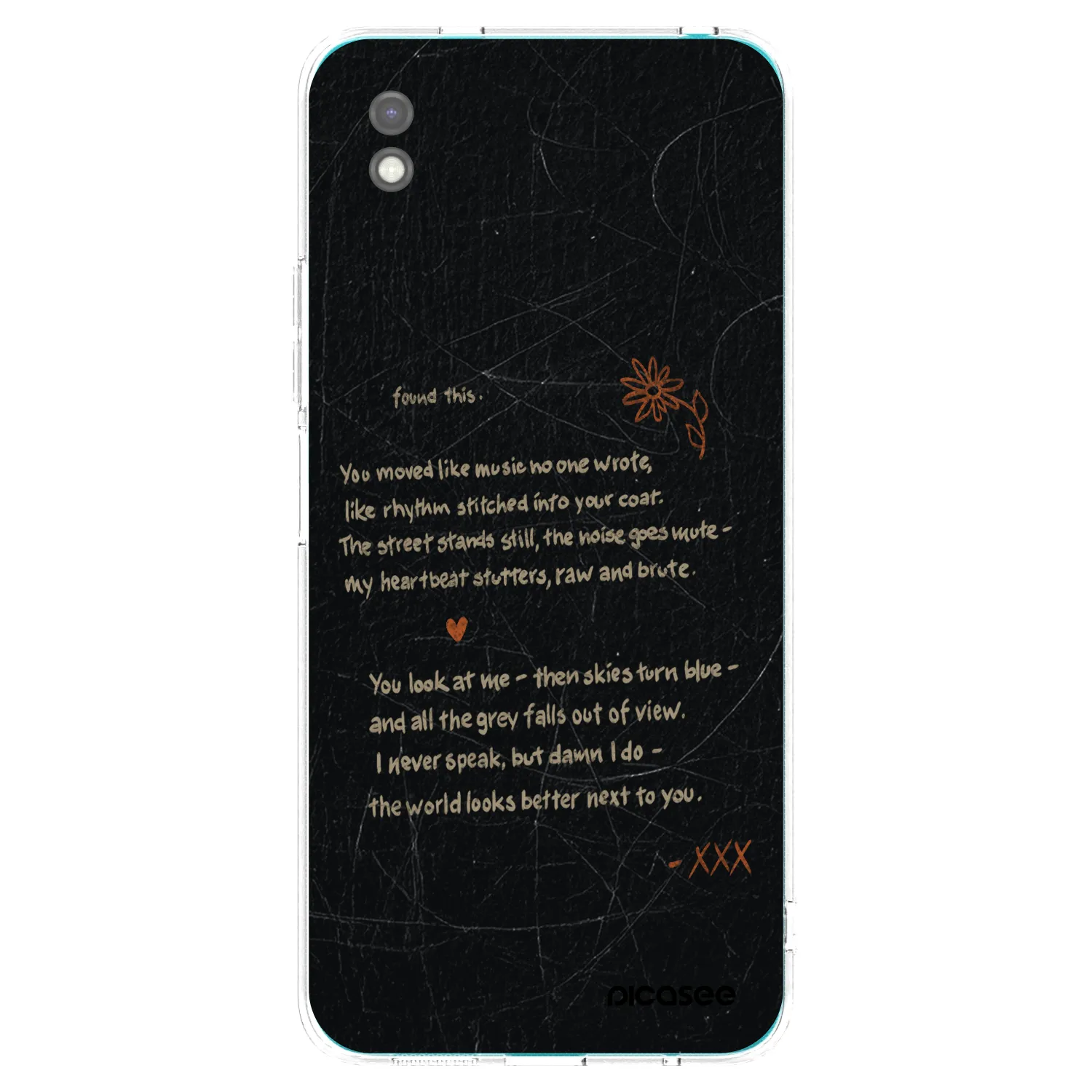 Picasee husă neagră din silicon pentru Xiaomi Redmi 9A - POET