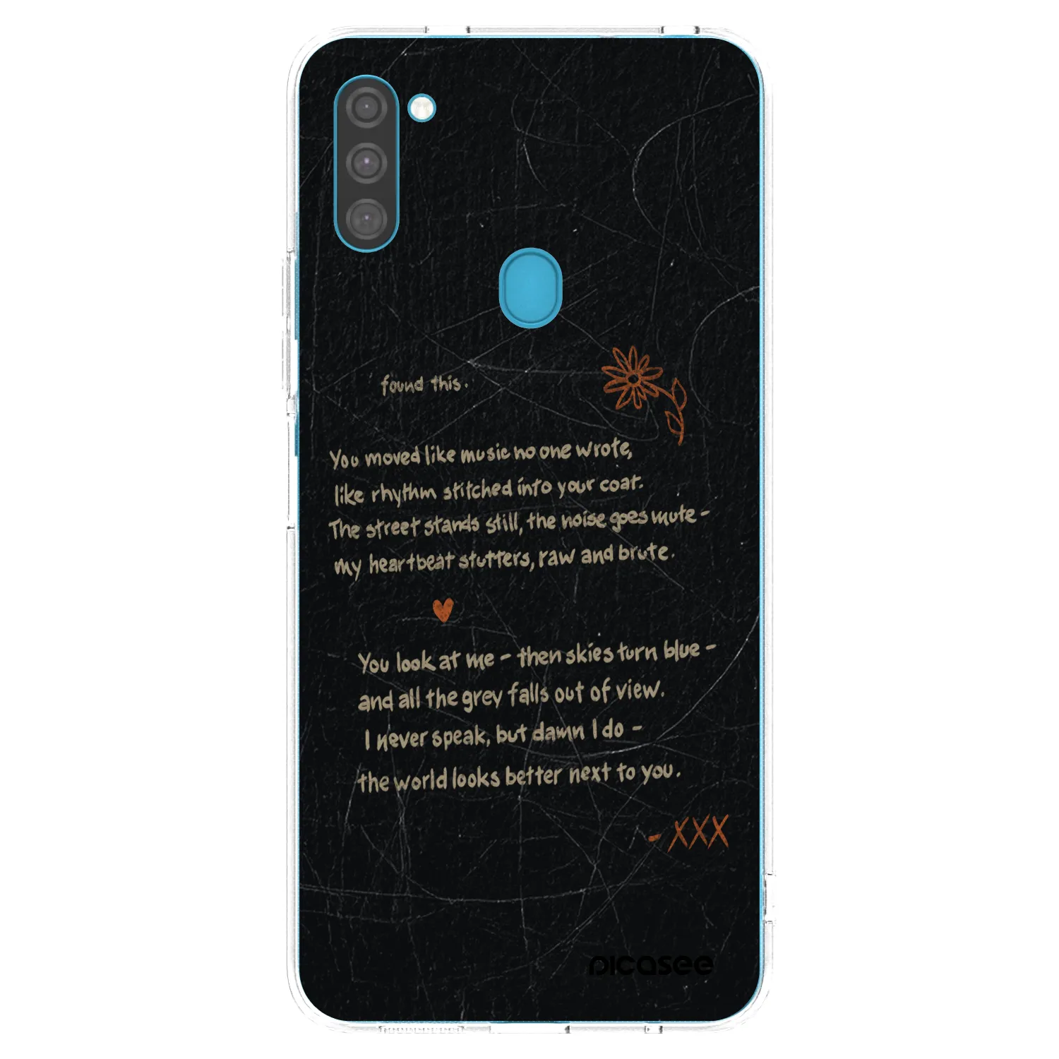 Picasee husă transparentă din silicon pentru Samsung Galaxy M11 - POET