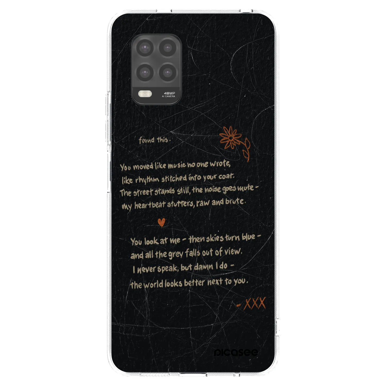 Picasee husă transparentă din silicon pentru Xiaomi Mi 10 Lite - POET