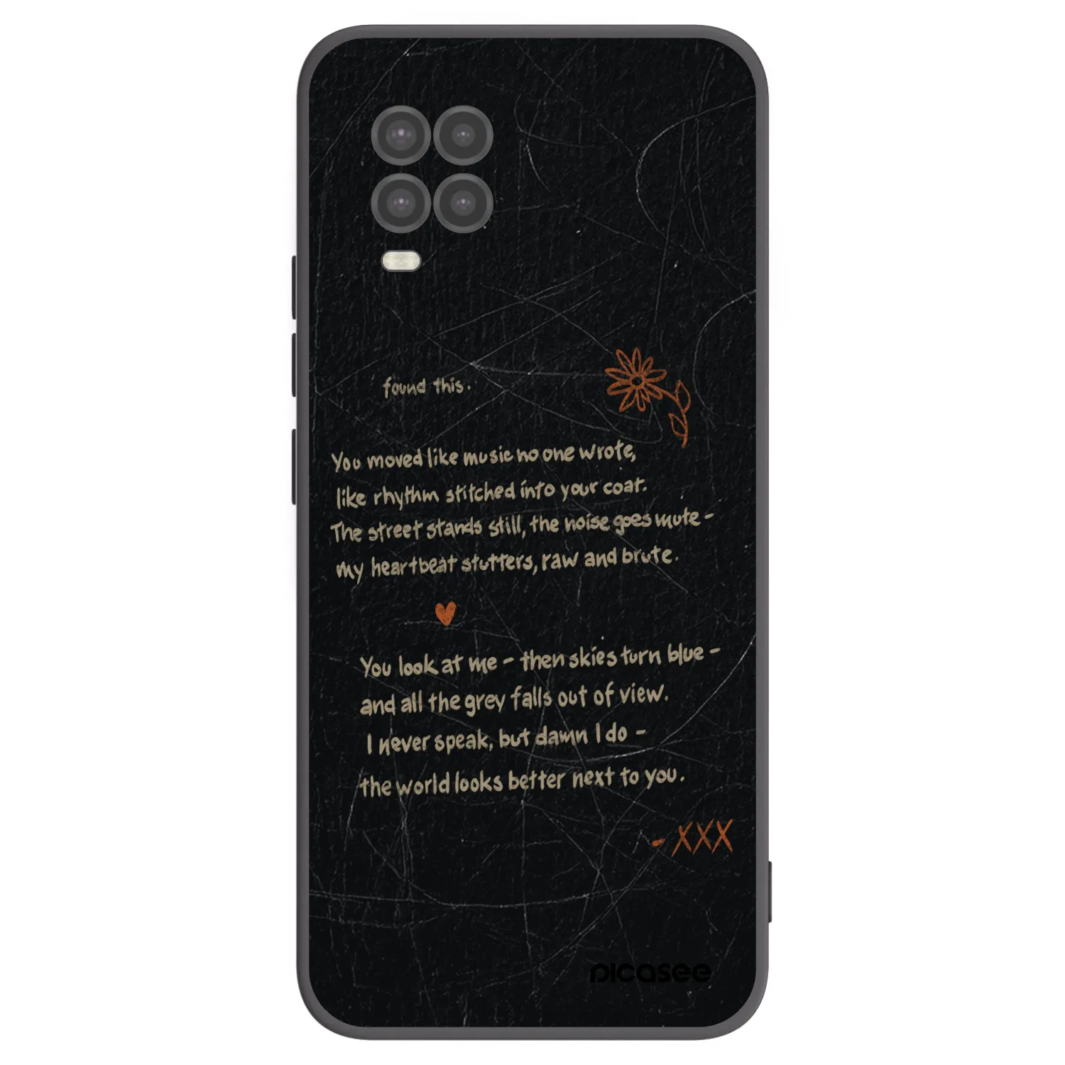 Picasee husă neagră din silicon pentru Xiaomi Mi 10 Lite - POET