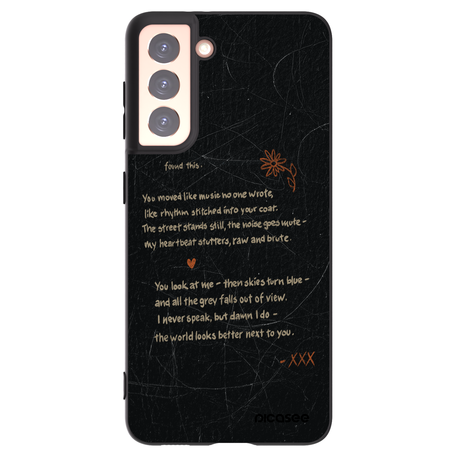 Picasee husă neagră din silicon pentru Samsung Galaxy S21 5G G991B - POET