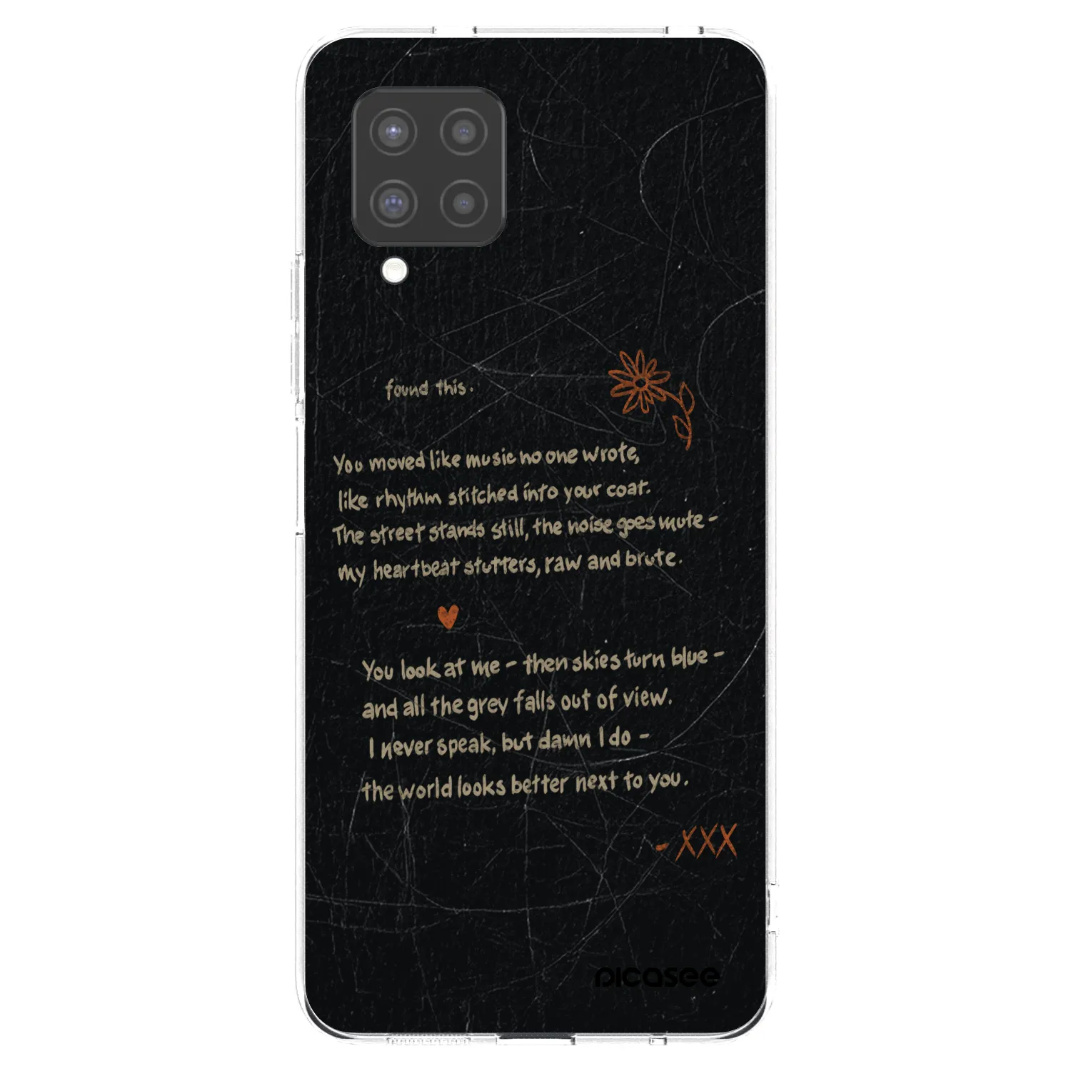 Picasee husă transparentă din silicon pentru Samsung Galaxy A42 A426B - POET
