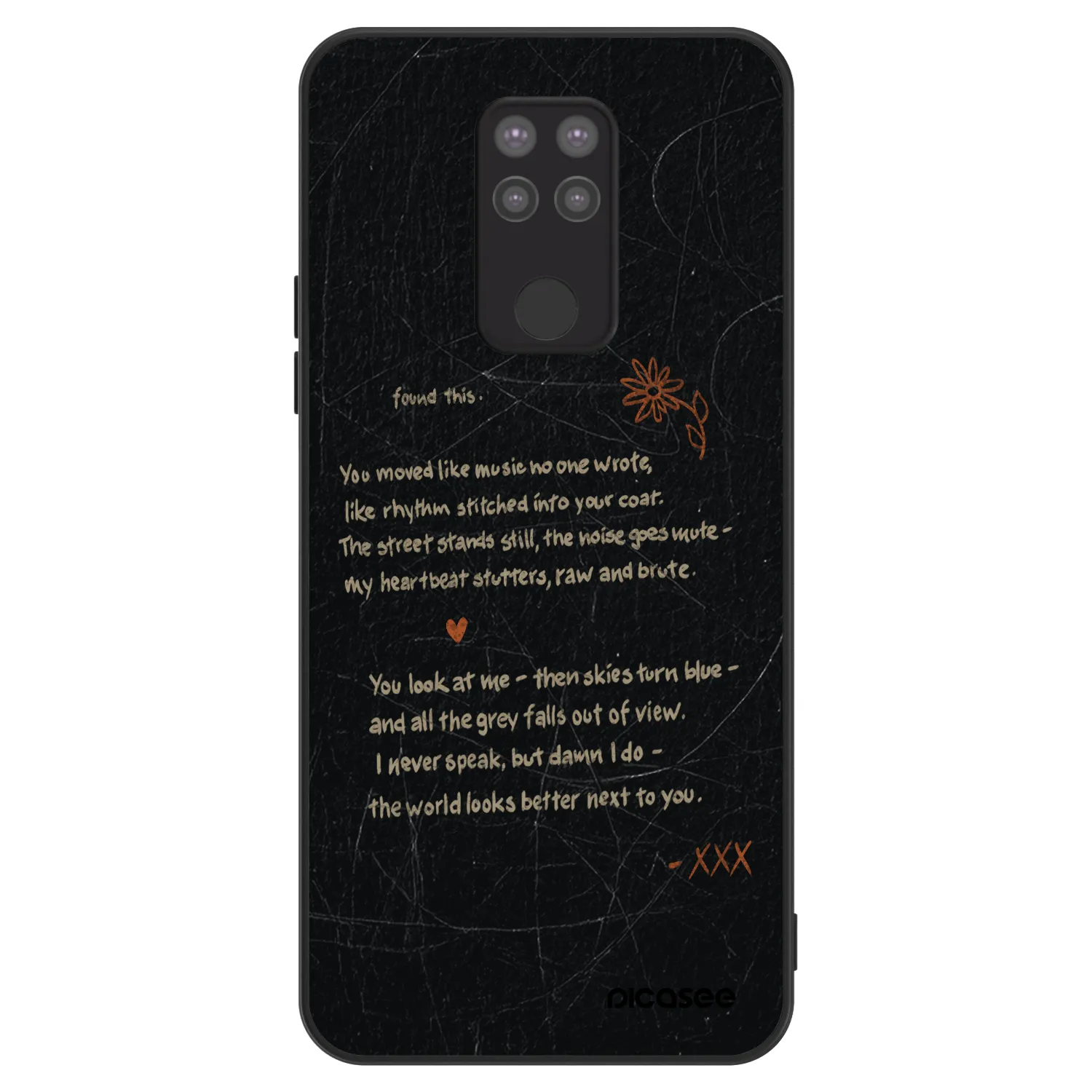 Picasee ULTIMATE CASE pentru Xiaomi Redmi Note 9 - POET