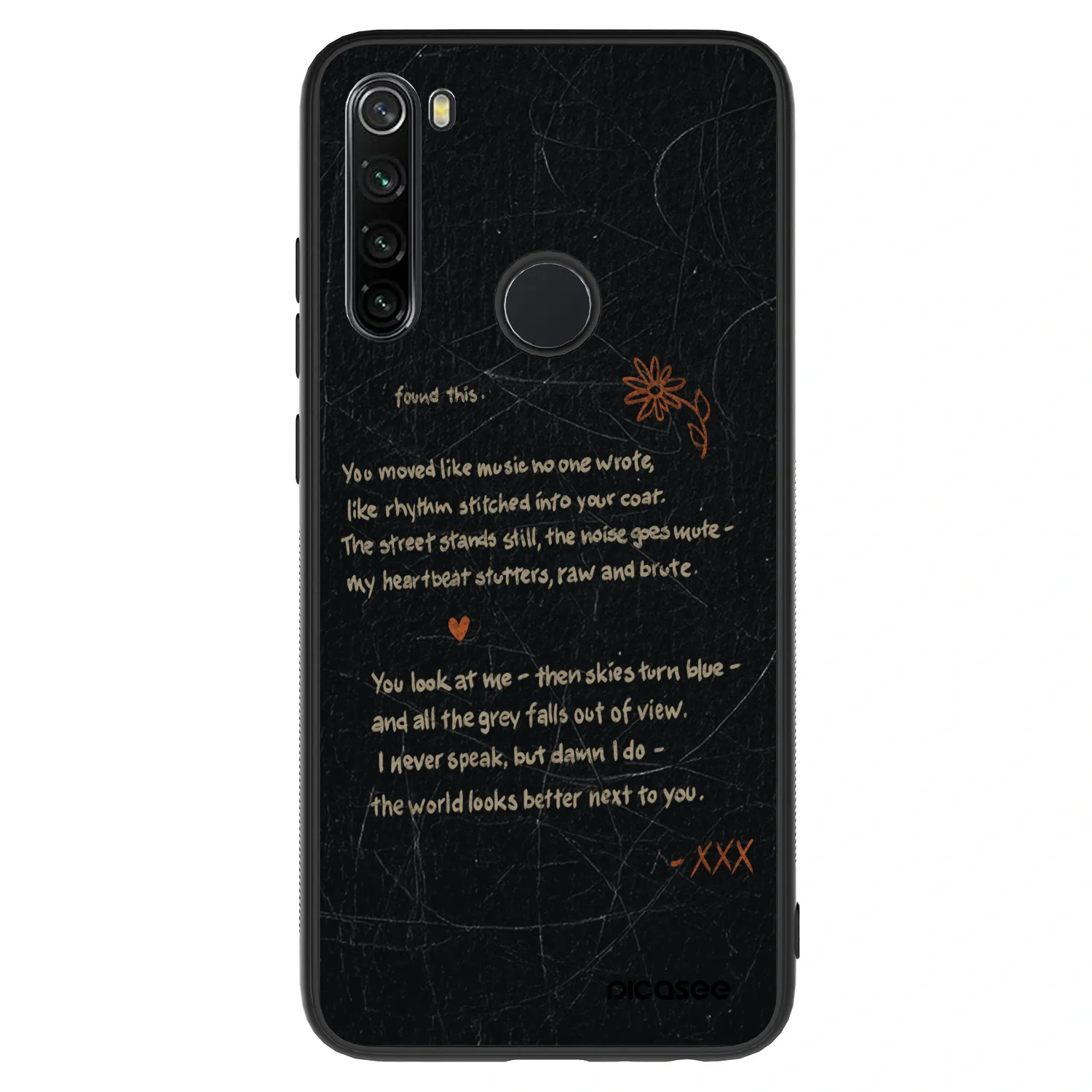 Picasee ULTIMATE CASE pentru Xiaomi Redmi Note 8 - POET