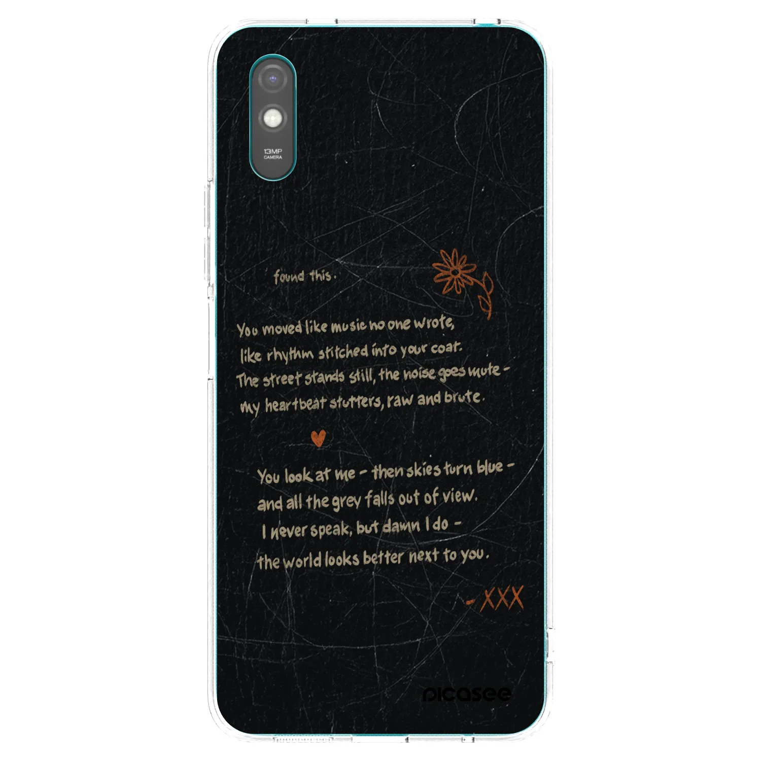 Picasee husă transparentă din silicon pentru Xiaomi Redmi 9AT - POET