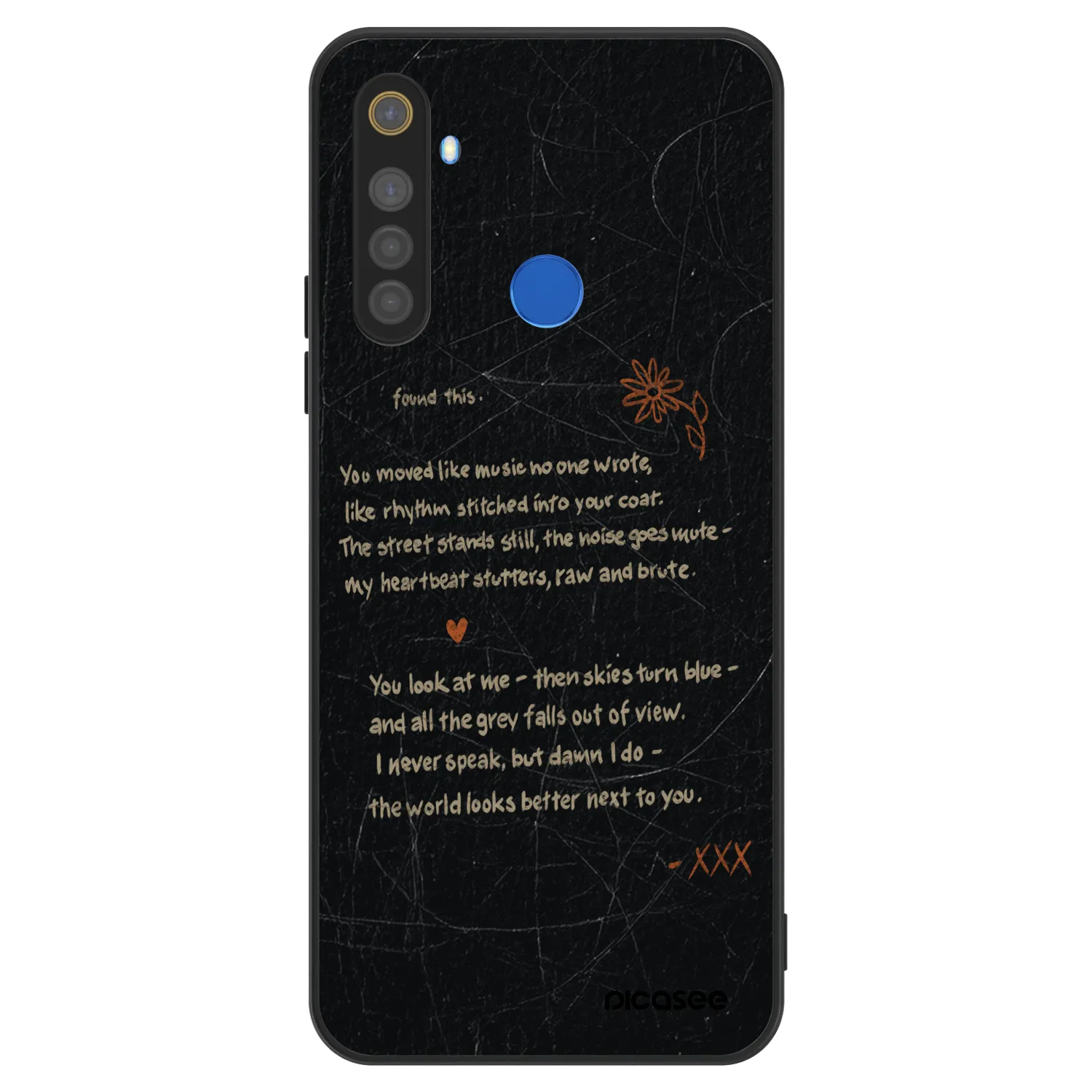Picasee ULTIMATE CASE pentru Realme 5 - POET
