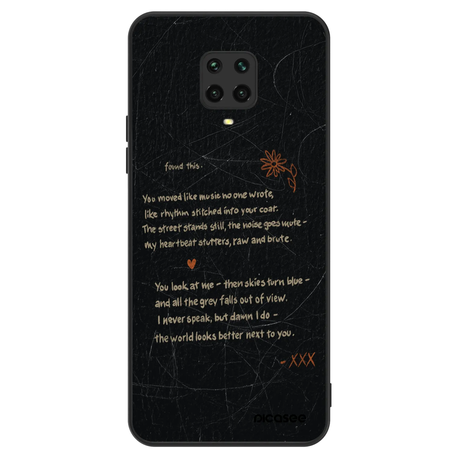 Picasee ULTIMATE CASE pentru Xiaomi Redmi Note 9S - POET