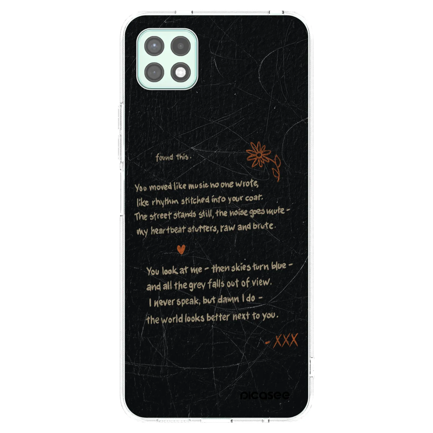 Picasee husă transparentă din silicon pentru Samsung Galaxy A22 A226B 5G - POET