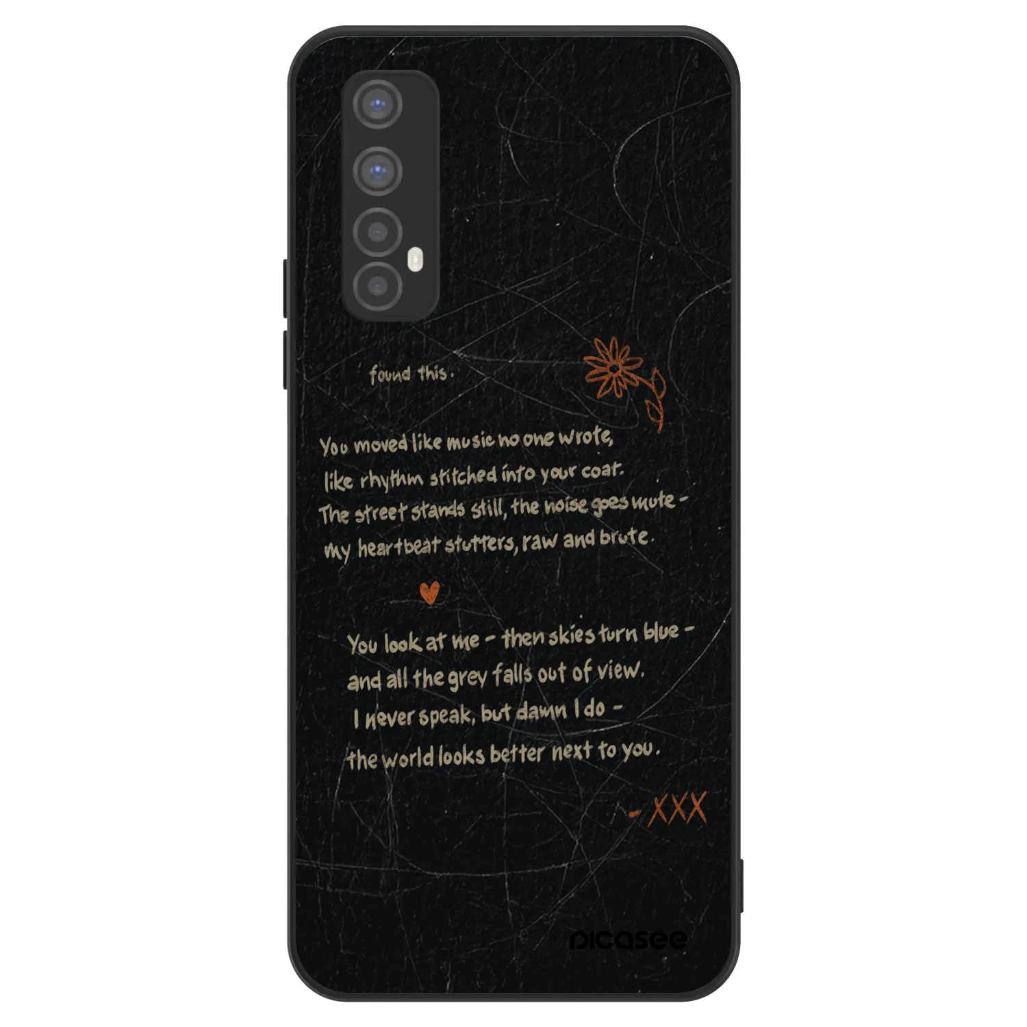 Picasee ULTIMATE CASE pentru Realme 7 - POET