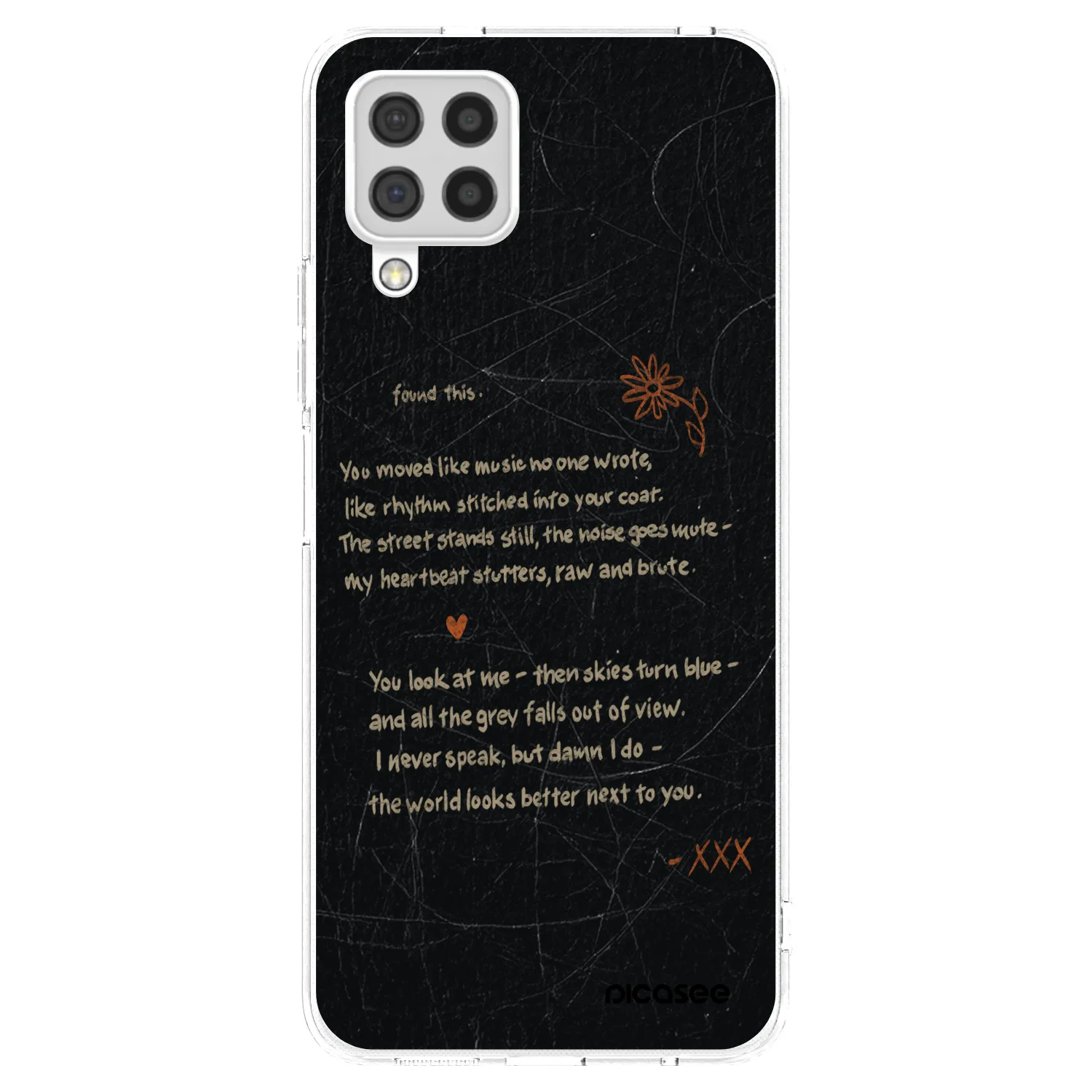 Picasee husă transparentă din silicon pentru Samsung Galaxy A22 A225F 4G - POET