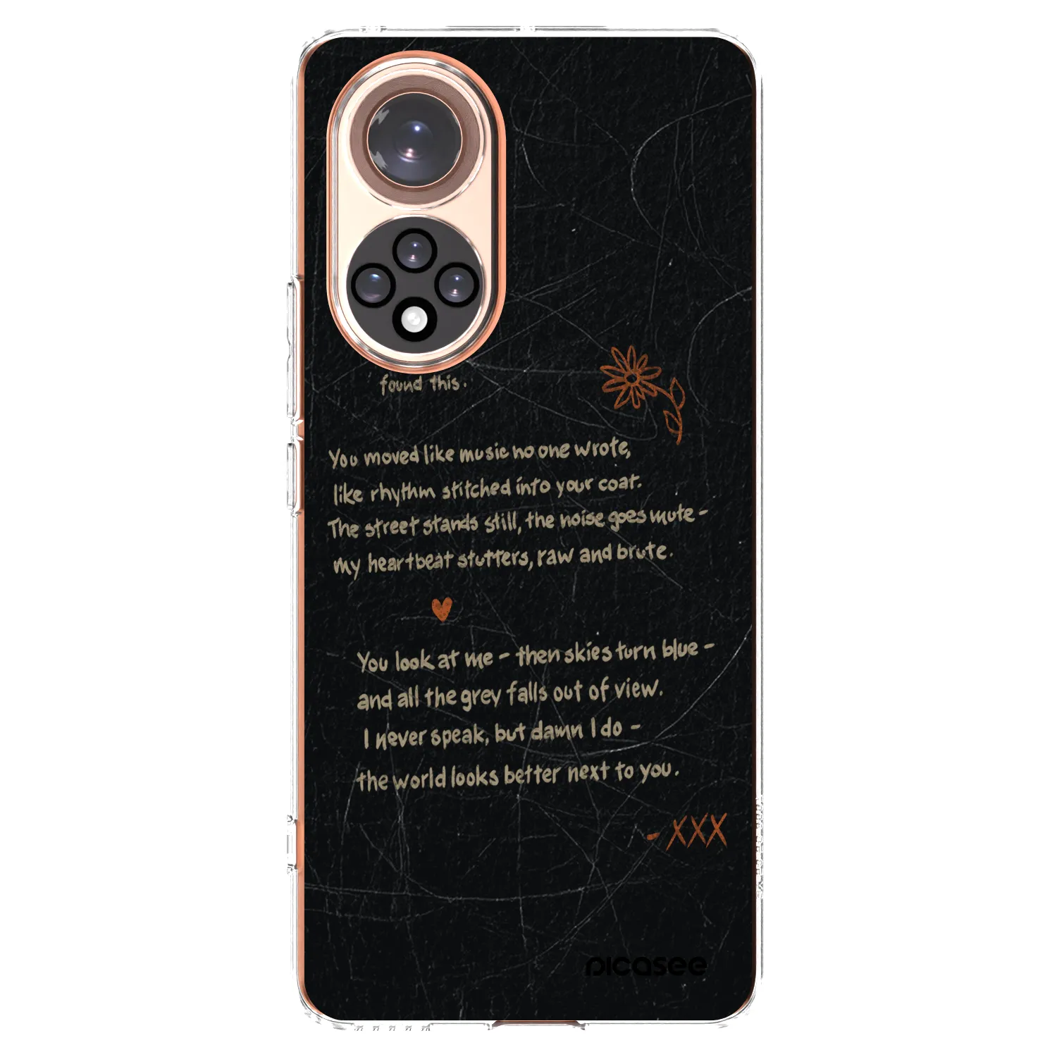 Picasee husă transparentă din silicon pentru Huawei Nova 9 - POET