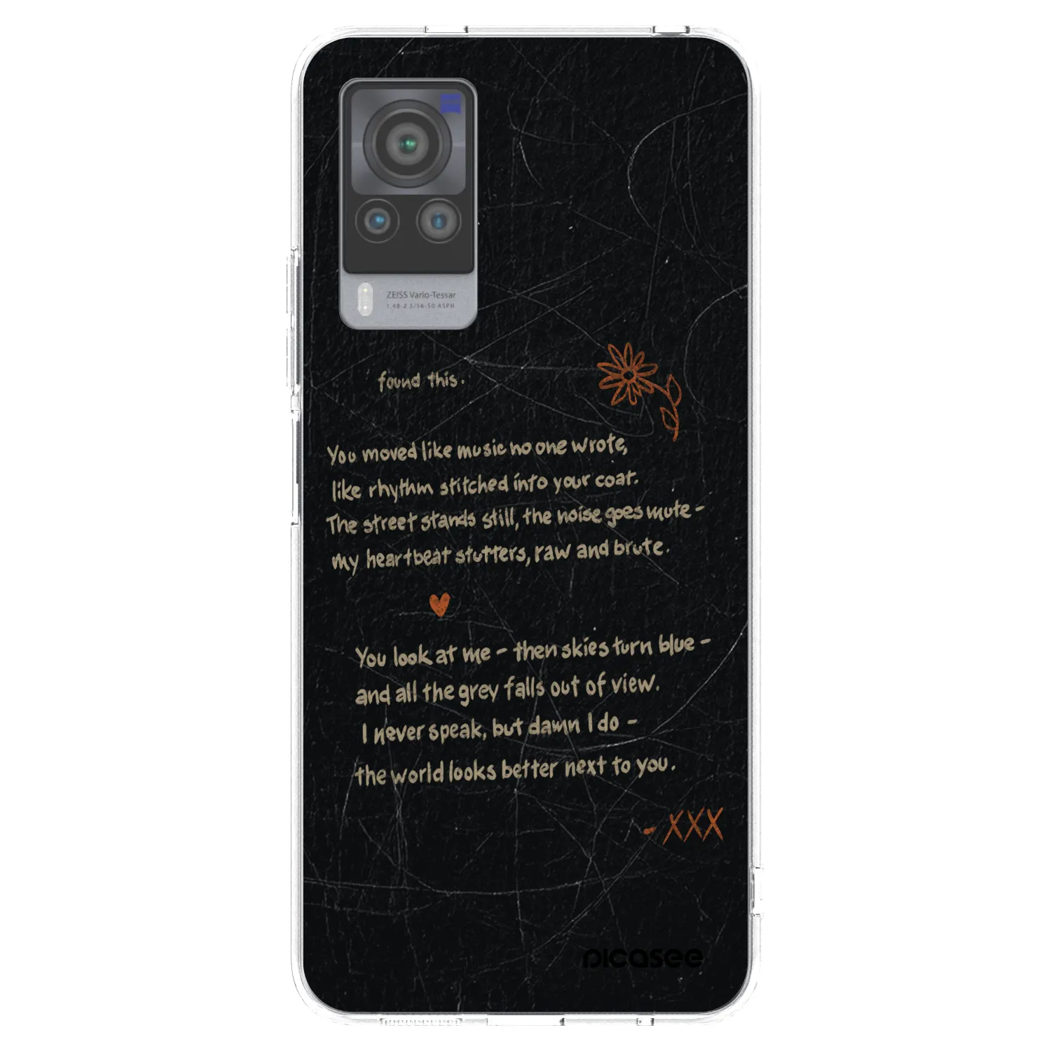 Picasee husă transparentă din silicon pentru Vivo X60 Pro 5G - POET