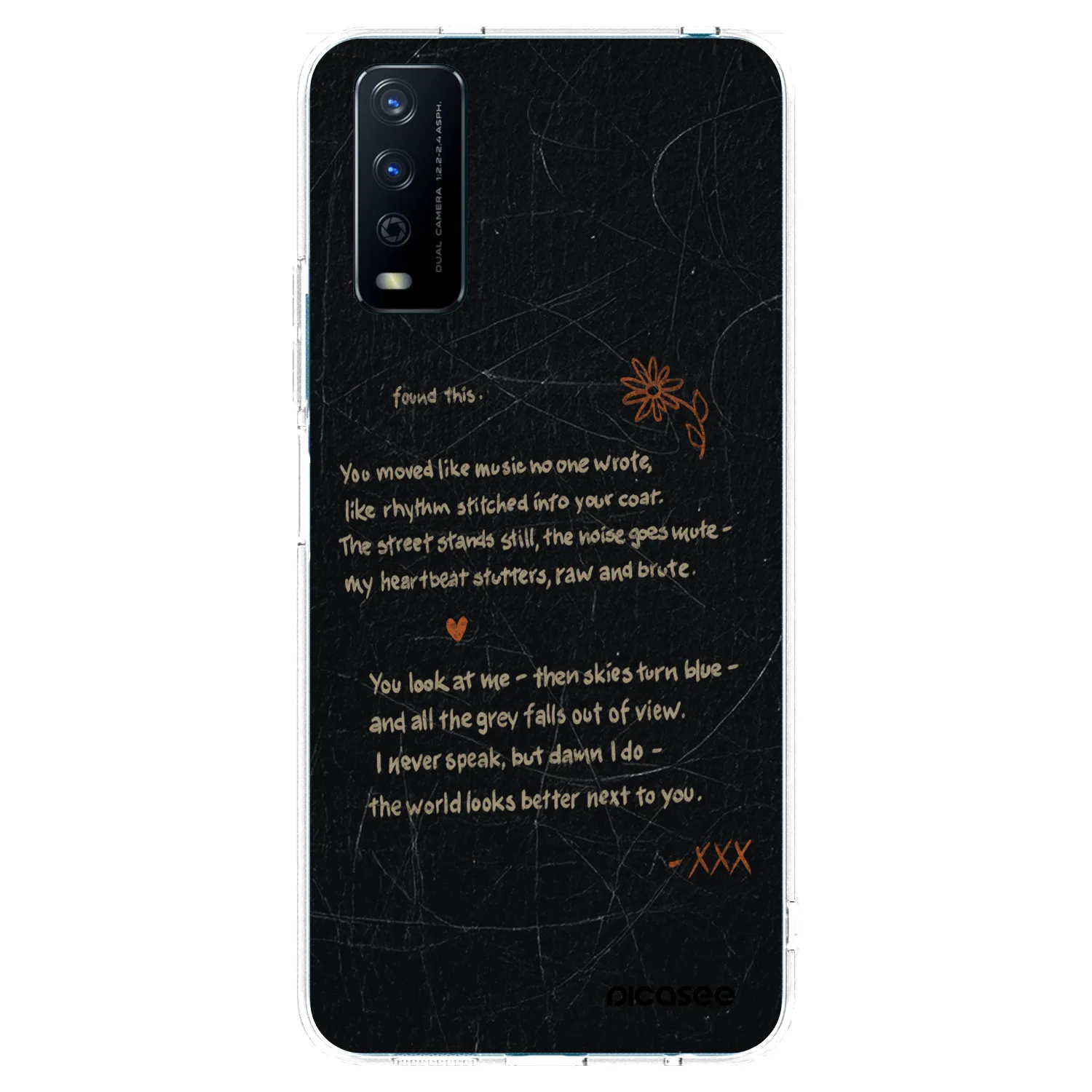 Picasee husă transparentă din silicon pentru Vivo Y11s - POET